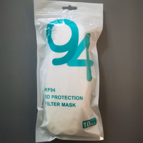 Masque respiratoire jetable de type poisson OEM Kf94 Corée
